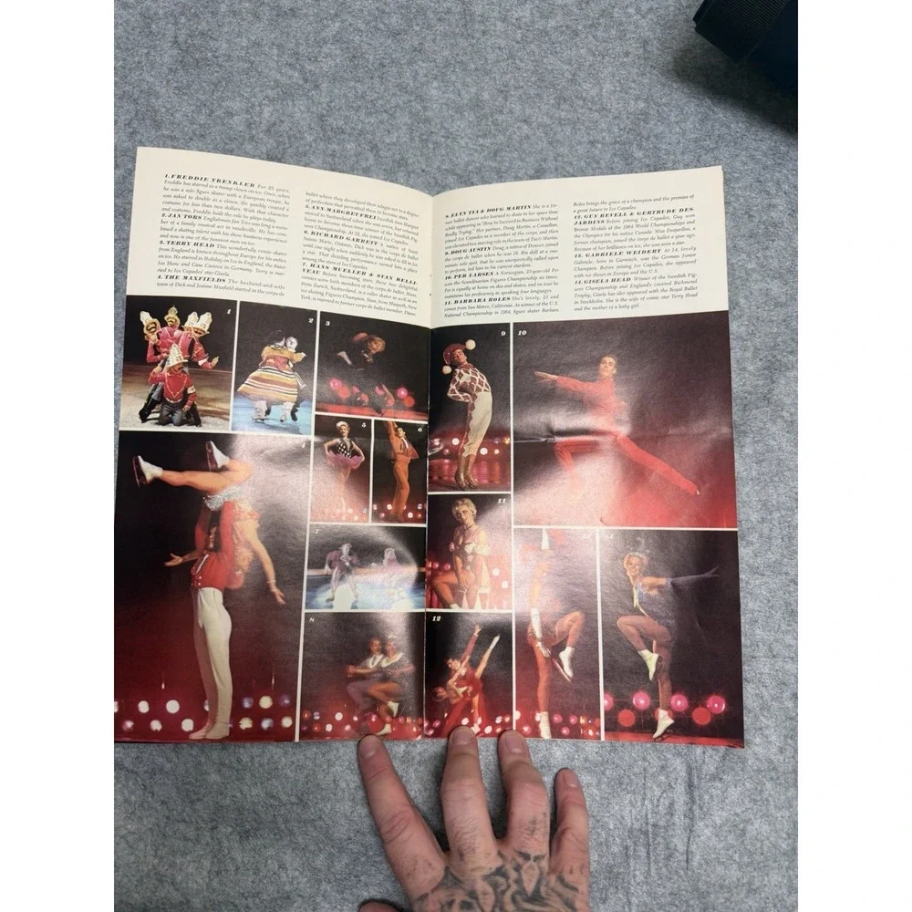 Vintage 1960s Ice Capades 25th anniversary‎ Program and Info book